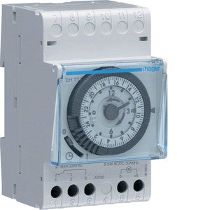 Hager EH111 - Analogue time switch with reserve - Ahuja Electricals - UAE largest distributors of electricals goods