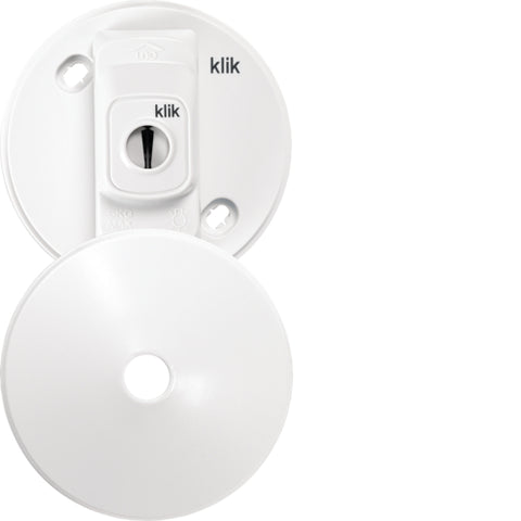Hager 3 Pin Plug-in Ceiling Rose White - PCR2000